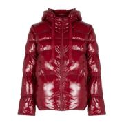 Guess Bomberjacka med huva Red, Dam