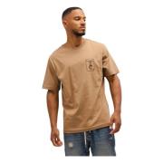 Iceberg Brun Herr 5D T-shirt Snygg Brown, Herr