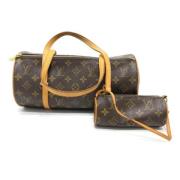 Louis Vuitton Vintage Pre-owned Tyg louis-vuitton-vskor Brown, Dam