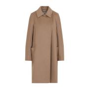 Max Mara Kamel Arcella Coat Brown, Dam