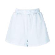 Ksubi Blå Bomull Trak Shorts Blue, Dam