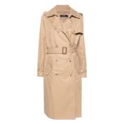 Ralph Lauren Fraycea trenchcoat utan foder Beige, Dam