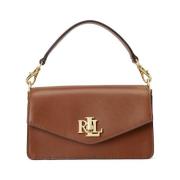 Ralph Lauren Tayler 19 Small Crossbody Brown, Dam