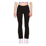 Levi's 725 Bootcut Jeans Svart Black, Dam