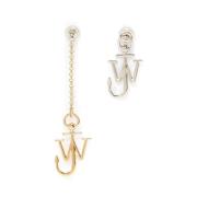 JW Anderson Silver Anchor Örhängen Yellow, Dam