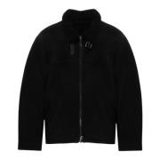 Giorgio Brato Lockig Shearling Racerjacka Black, Herr