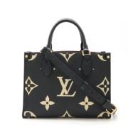 Louis Vuitton Vintage Pre-owned Laeder louis-vuitton-vskor Black, Dam