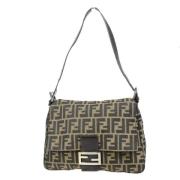 Fendi Vintage Pre-owned Canvas fendi-vskor Brown, Dam