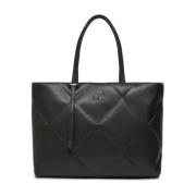 Calvin Klein Quiltad Toteväska för Kvinnor Black, Dam