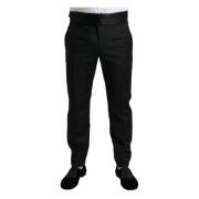 Dolce & Gabbana Suit Trousers Black, Herr