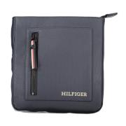 Tommy Hilfiger Blå Herr Crossbody Väska med Dragkedja Blue, Herr