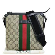 Gucci Vintage Pre-owned Canvas gucci-vskor Beige, Dam