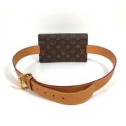 Louis Vuitton Vintage Pre-owned Tyg louis-vuitton-vskor Brown, Dam