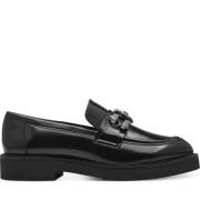 Marco Tozzi Svarta loafers för kvinnor Black, Dam