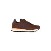 Sun68 Sneakers i mocka och tyg Brown, Herr