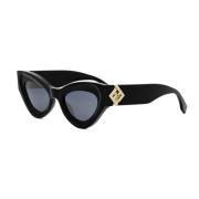 Fendi Stilfull Modell Axelväska Black, Unisex