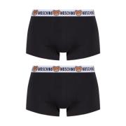 Moschino Boxers 2-pack Black, Herr