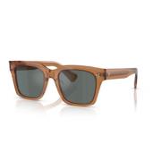 Oliver Peoples Stiliga solglasögon för vardagsbruk Brown, Unisex