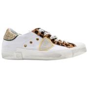 Philippe Model Animalier Sneakers - Vit Print White, Dam