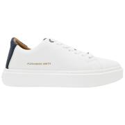 Alexander Smith London White Blue Sneakers White, Herr