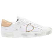 Philippe Model Paris Low Sneakers med Broderi White, Herr