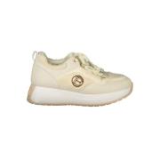 Laura Biagiotti Beige Polyeten Sneaker Beige, Dam