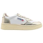 Autry Platinum Låg Topp Sneakers Yellow, Dam