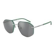 Emporio Armani Stiliga solglasögonssamling Gray, Unisex