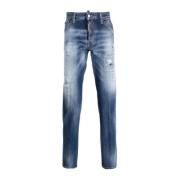 Dsquared2 Rugged Slim-Fit Jeans Blue, Herr