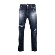 Dsquared2 Slitna Slim-Fit Jeans Blue, Herr