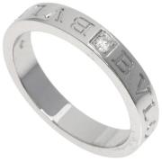 Bvlgari Vintage Pre-owned Vitt guld ringar Gray, Dam