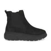 Caprice Svart Casual Stängda Booties Kvinnor Black, Dam