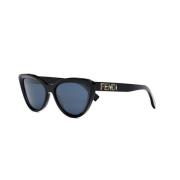 Fendi Stilren Svart Läderhandväska Black, Unisex