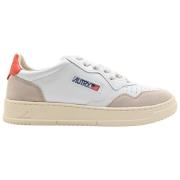 Autry Sneakers i vitt och orange White, Dam