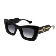 Gucci Stiliga Solglasögon Black, Dam