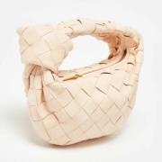 Bottega Veneta Vintage Pre-owned Laeder handvskor Beige, Dam