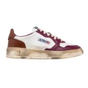 Autry Vintage Låga Damsneakers Pink, Dam