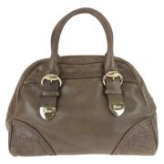 Gucci Vintage Pre-owned Laeder gucci-vskor Brown, Dam