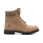 Timberland Beige Nubuckläder Vattentäta Stövlar Beige, Herr