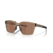 Oakley Sportiga solglasögon med unik design Brown, Unisex