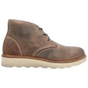 Docksteps Läder ankelboots Oakland stil Brown, Herr