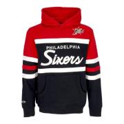 Mitchell & Ness NBA Head Coach Hoodie Originala Lagfärger Multicolor, ...