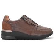 Cinzia Soft Sneakers Sella Stil Brown, Dam