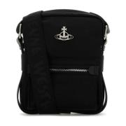 Vivienne Westwood Stilren Svart Crossbody-väska Black, Dam