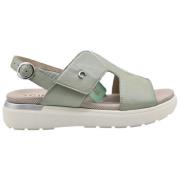 Cinzia Soft Asparage Sandaler Green, Dam