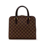 Louis Vuitton Vintage Pre-owned Canvas handvskor Brown, Dam