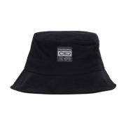 Propaganda Svart Bucket Hat med Broderad Logotyp Black, Herr