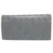 Bottega Veneta Vintage Pre-owned Laeder plnbcker Gray, Dam