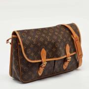 Louis Vuitton Vintage Pre-owned Canvas louis-vuitton-vskor Brown, Dam