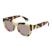 Gucci Stiliga solglasögon för vardagsbruk Multicolor, Unisex